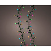 Lumineo Compact Twinkle 1000 Led String Lights 22.5m - Green/Soft Multicolour